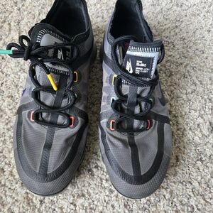 Nike Vapormax Black and Gray Athletic Shoes